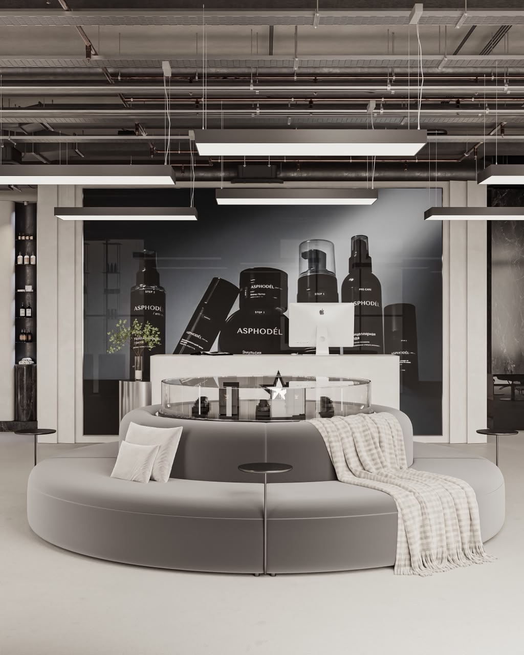 The counter — A Star Barbers, Jumeirah Lake Towers
