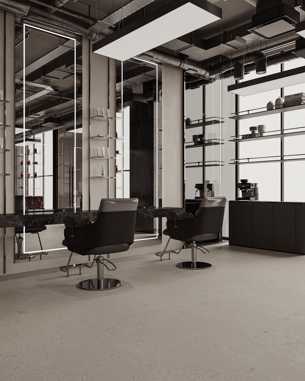 Two stations — A Star Barbers, Jumeirah Lake Towers